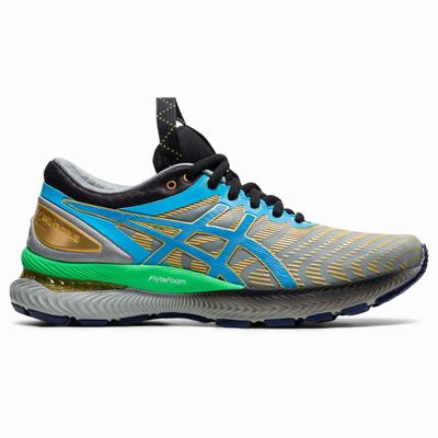 Asics Fn1-s Gel-Nimbus 22 - Naisten Tennarit - Harmaat/Kultaiset